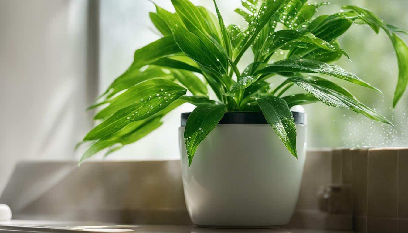 como cuidar de plantas no banheiro