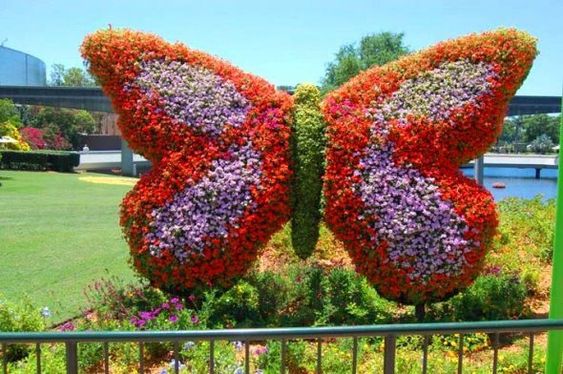decoracao jardim borboleta