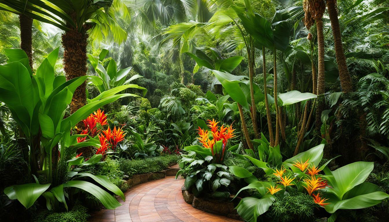 espécies de plantas tropicais