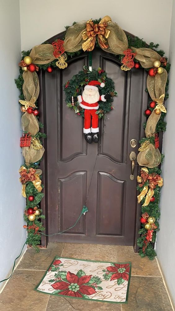 ideias decorar porta natal 5