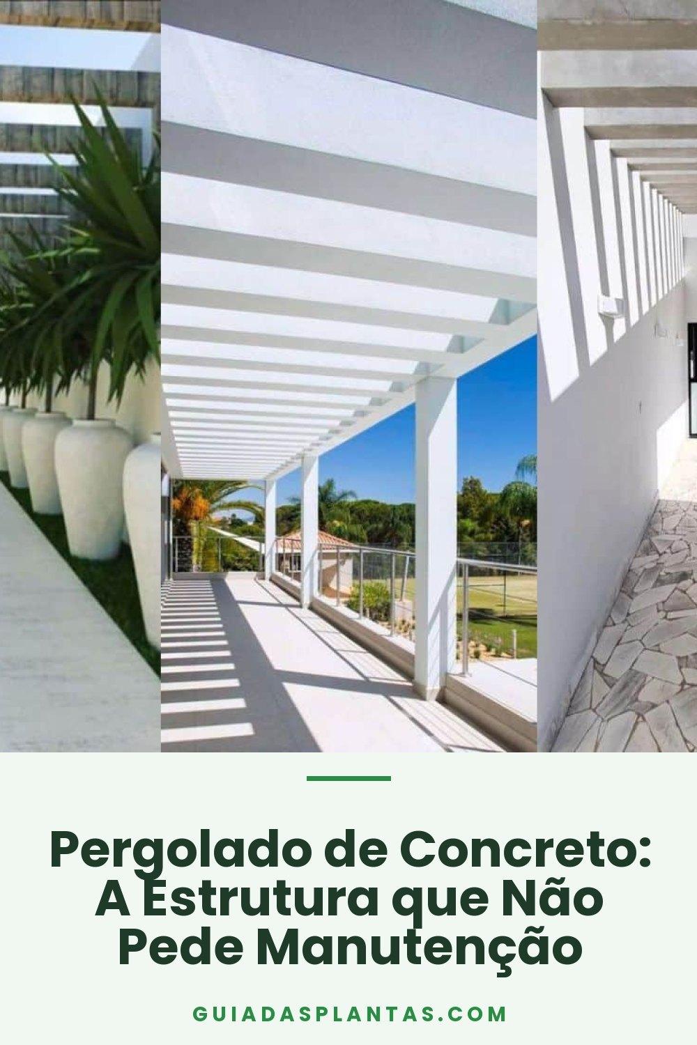Pergolado de Concreto: A Estrutura que Não Pede Manutenção