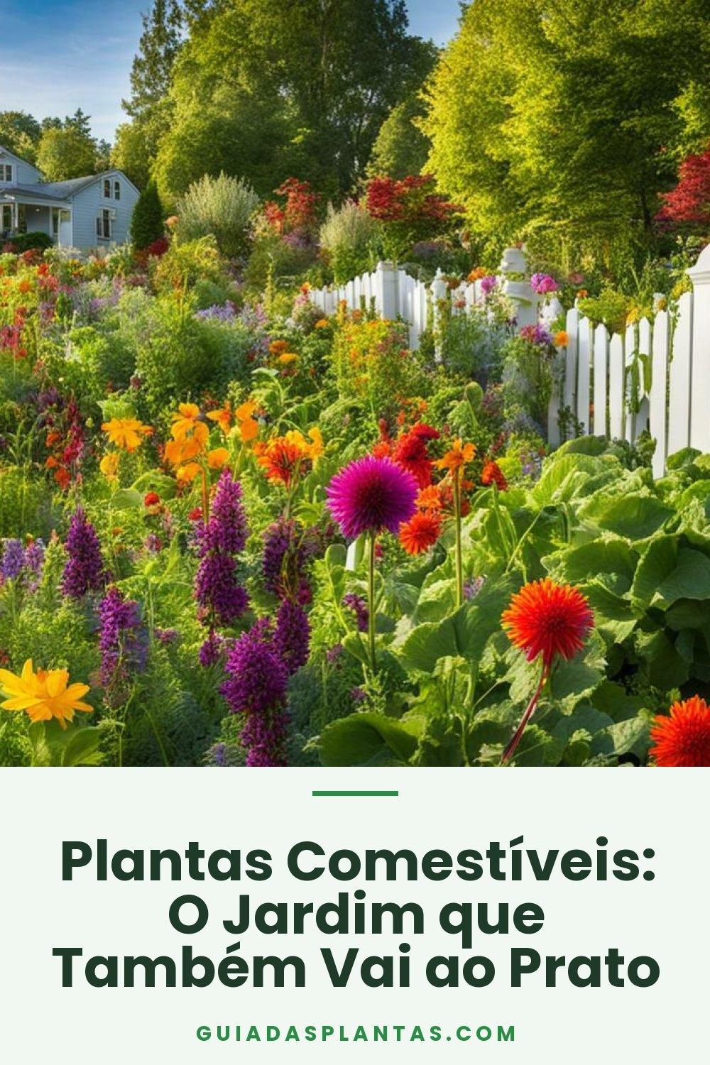 Plantas Comestíveis: O Jardim que Também Vai ao Prato